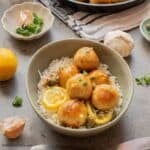 Chicken Piccata Meatballs