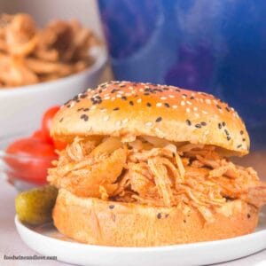 Honey Dijon Shredded Chicken