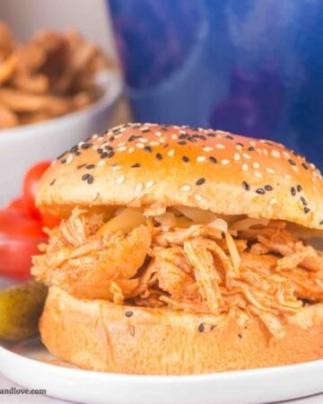 Honey Dijon Shredded Chicken