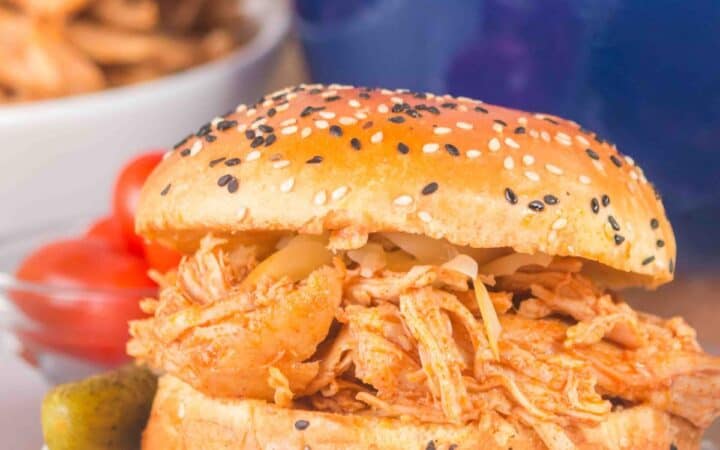 Honey Dijon Shredded Chicken