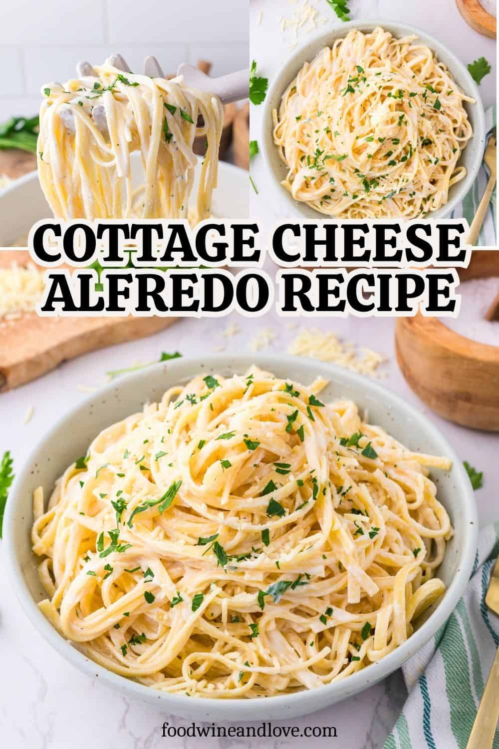 Cottage Cheese Alfredo Recipe, a creamy, 10-minute pasta sauce that is velvety smooth, packed with protein, and tastes like the classic. Cottage Cheese Alfredo Recipe, a creamy, 10-minute pasta sauce that is velvety smooth, packed with protein, and tastes like the classic.
