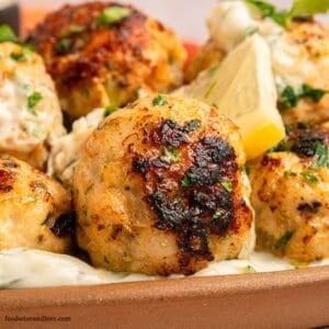 Greek Chicken Meatballs Recipe