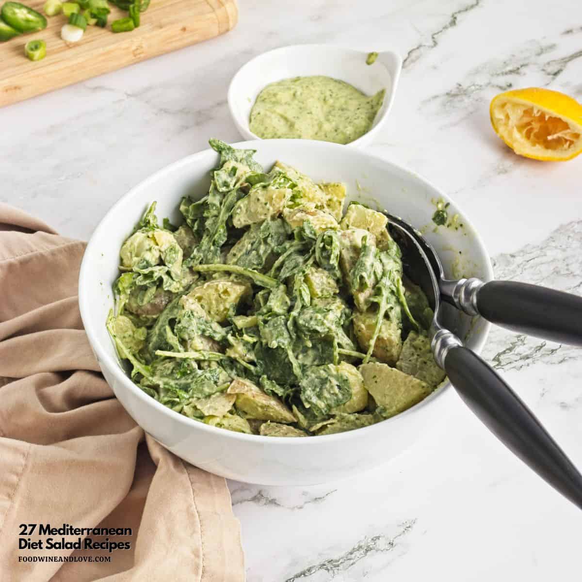 27 Mediterranean Diet Salad Recipes, Discover a collection of easy salad recipes designed for weight loss and heart health. 27 Mediterranean Diet Salad Recipes, Discover a collection of easy salad recipes designed for weight loss and heart health.