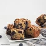 Dairy Free Blueberry Coffee Cake