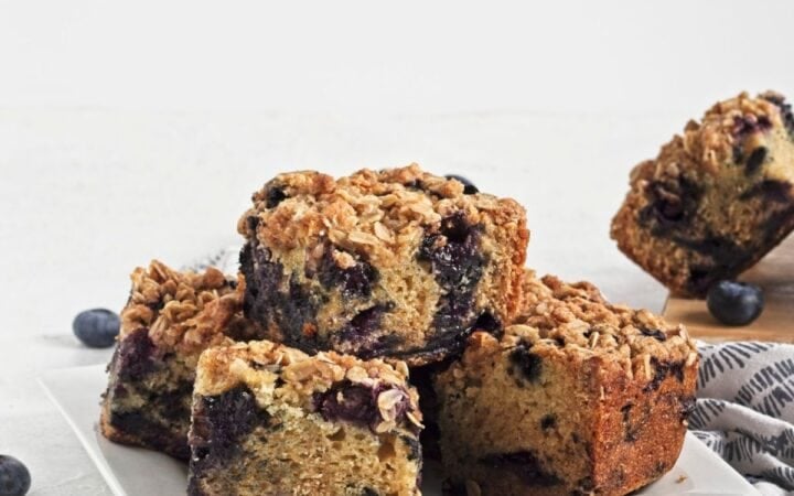 Dairy Free Blueberry Coffee Cake