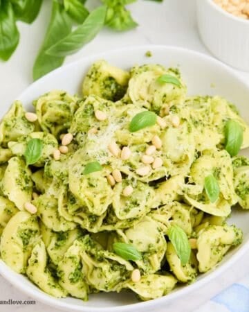 20 Minute Pesto Tortellini