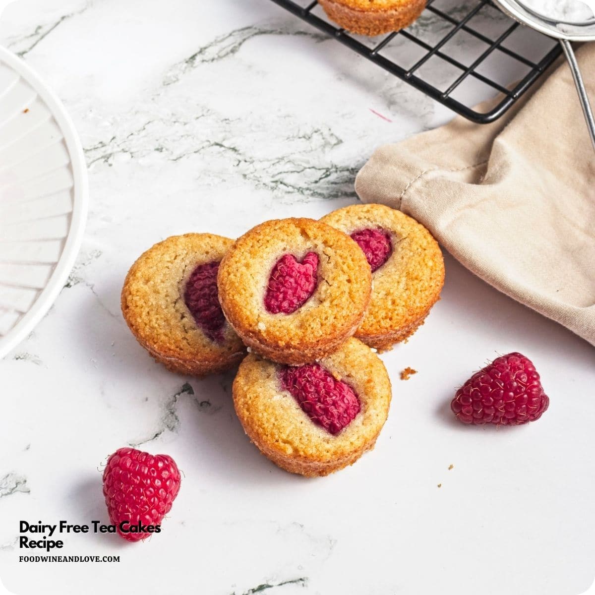 Dairy Free Tea Cakes, the ultimate Gluten-Free and Vegan Tea Cake recipe made with a almond flour and naturally sweetened with applesauce. Dairy Free Tea Cakes, the ultimate Gluten-Free and Vegan Tea Cake recipe made with a almond flour and naturally sweetened with applesauce.