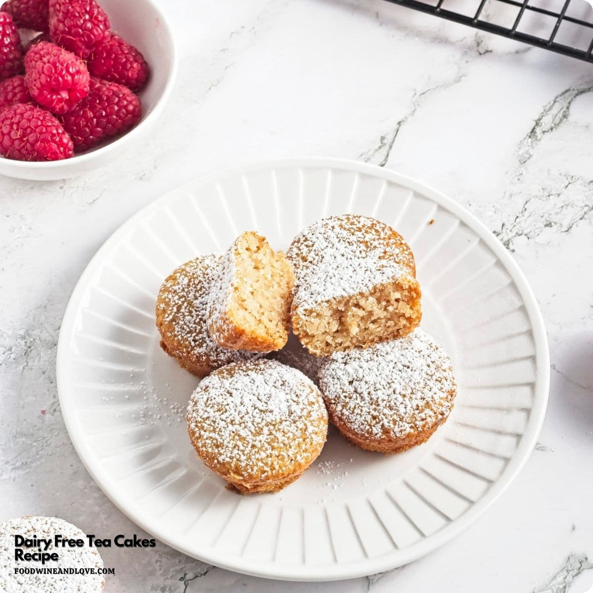 Dairy Free Tea Cakes, the ultimate Gluten-Free and Vegan Tea Cake recipe made with a almond flour and naturally sweetened with applesauce. Dairy Free Tea Cakes, the ultimate Gluten-Free and Vegan Tea Cake recipe made with a almond flour and naturally sweetened with applesauce.