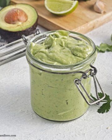 Vegan Avocado Crema Recipe