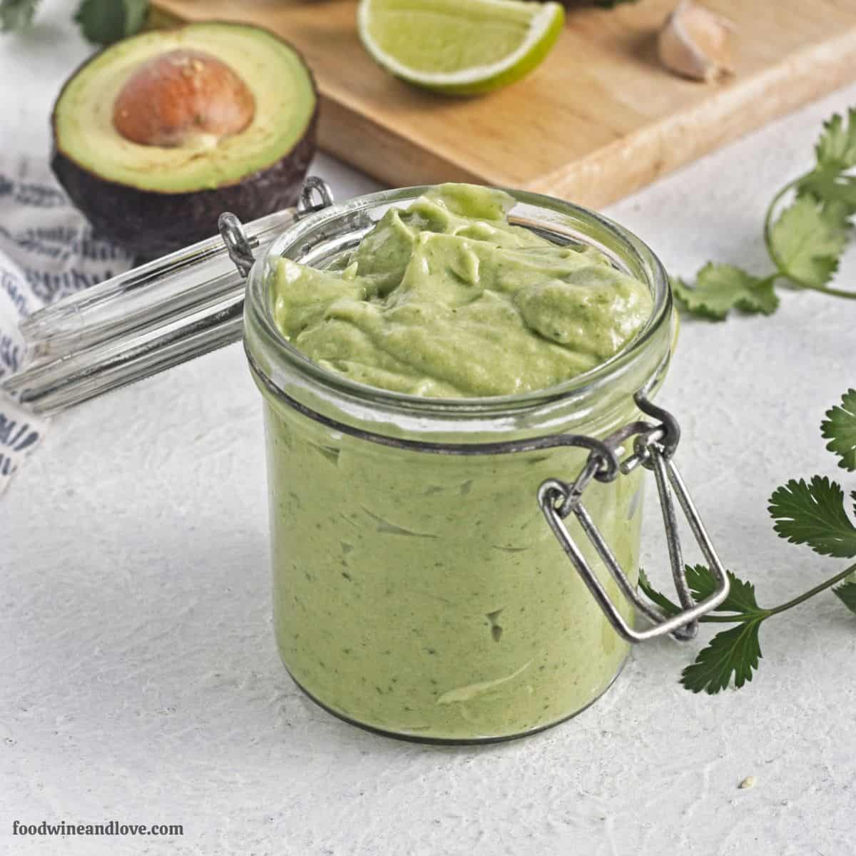 Vegan Avocado Crema Recipe, a top-rated dairy free recipe for creamy, zesty, healthy sauce made in just 5 minutes. Perfect for tacos and more Vegan Avocado Crema Recipe, a top-rated dairy free recipe for creamy, zesty, healthy sauce made in just 5 minutes. Perfect for tacos and more