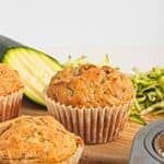 Dairy Free Zucchini Muffins