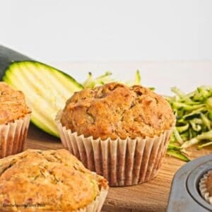 Dairy Free Zucchini Muffins