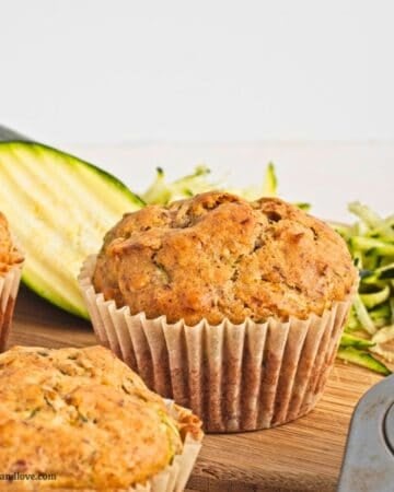 Dairy Free Zucchini Muffins