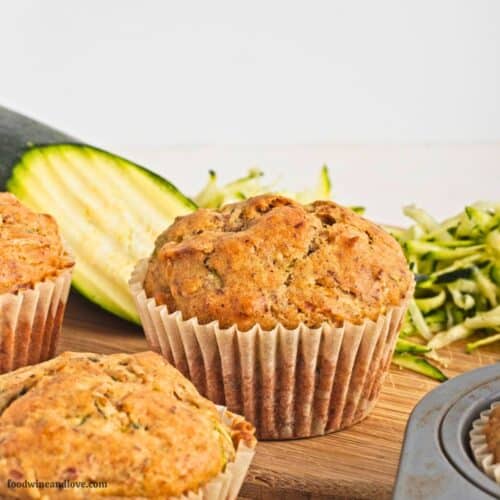 Dairy Free Zucchini Muffins