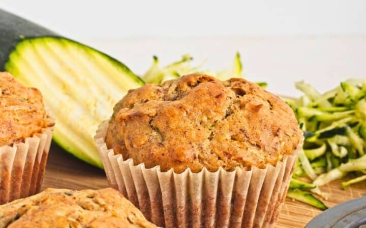 Dairy Free Zucchini Muffins