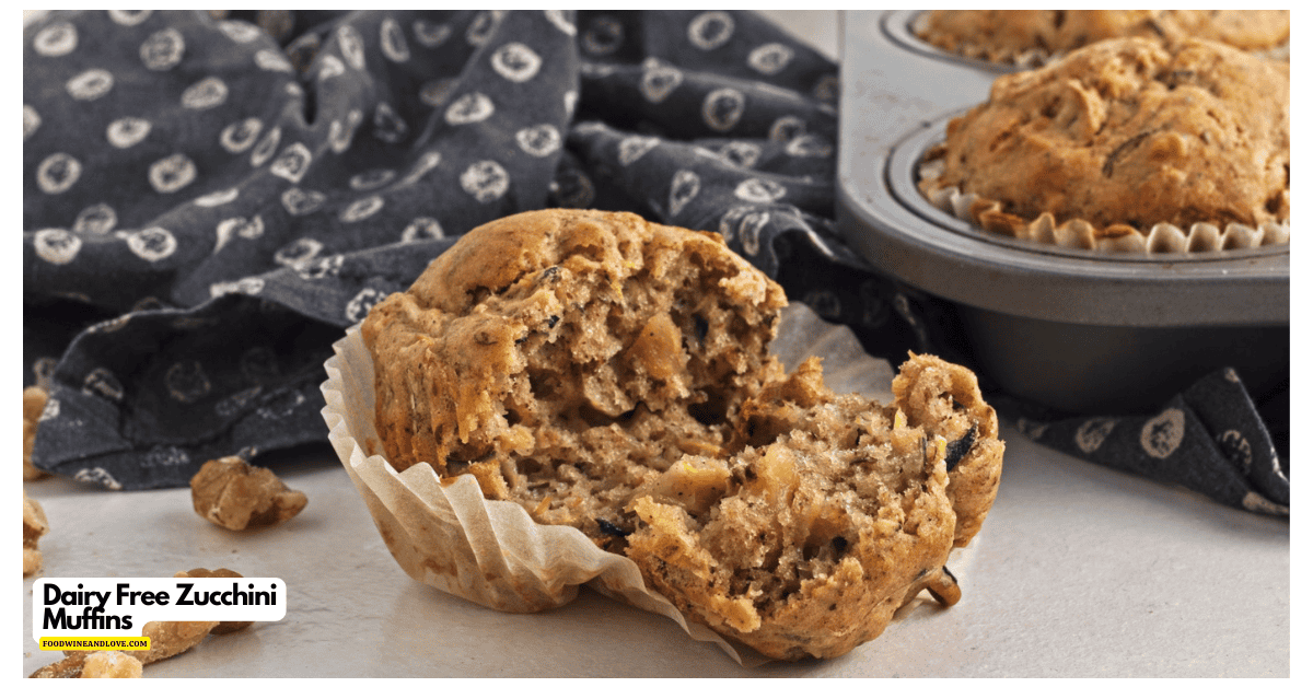 Dairy Free Zucchini Muffins, soft, fluffy, and naturally sweetened with maple syrup. A simple vegan-friendly breakfast or snack. Dairy Free Zucchini Muffins, soft, fluffy, and naturally sweetened with maple syrup. A simple vegan-friendly breakfast or snack.