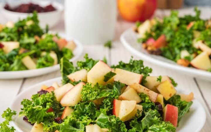Easy Harvest Kale and Apple Salad Recipe