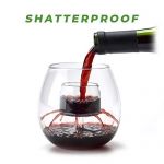 SHATTERPROOF Stemless Aerating Wine Glasses SHATTERPROOF Stemless Aerating Wine Glasses