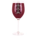 Whimsical Gift World Funny Wine Glass 14 Oz. With Emoji Faces Whimsical Gift World Funny Wine Glass 14 Oz. With Emoji Faces